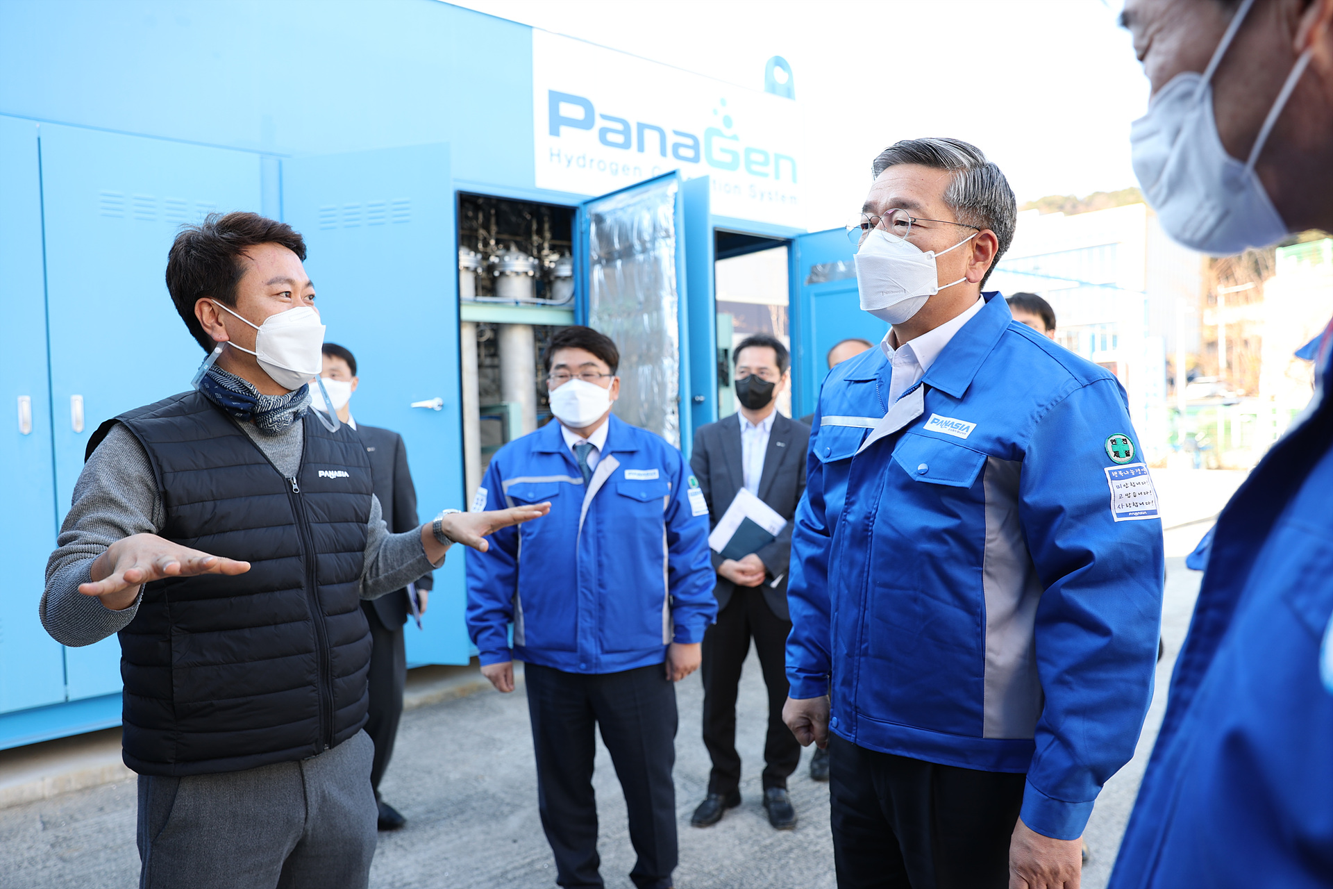  김종호 기보 이사장, 탄소중립의 현장에서 기업 애로사항 청취 공장현장 답사 사진3