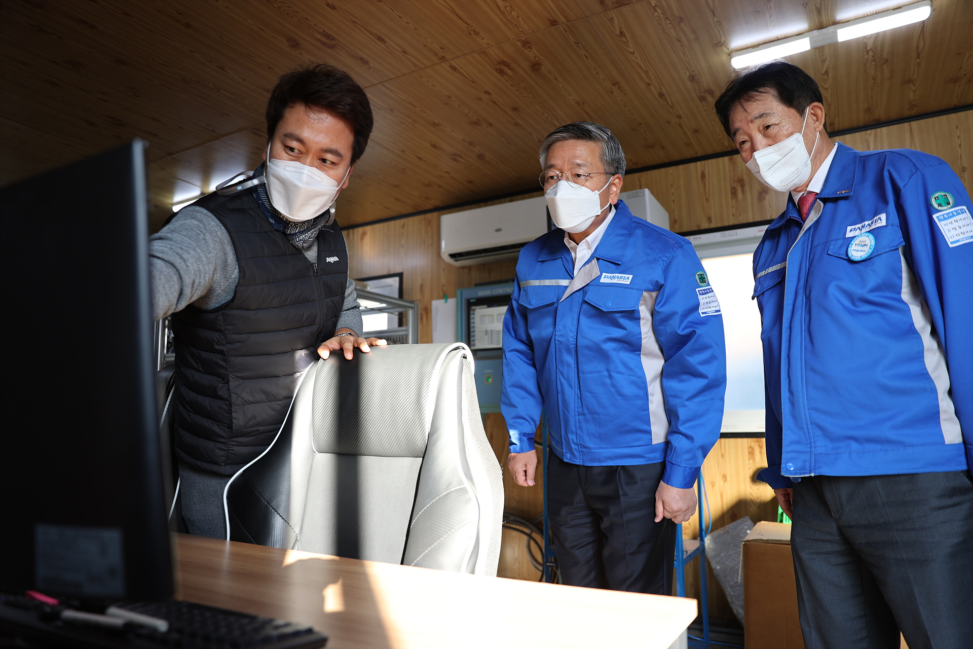  김종호 기보 이사장, 탄소중립의 현장에서 기업 애로사항 청취 공장현장 답사 사진4