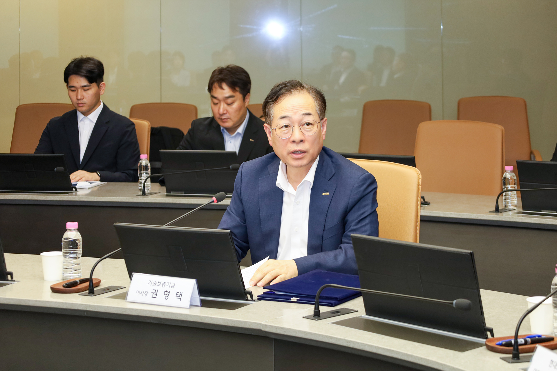 260828 (보도사진)기보, 현대모비스·하나은행과 대·중소 상생협력 강화 나서3