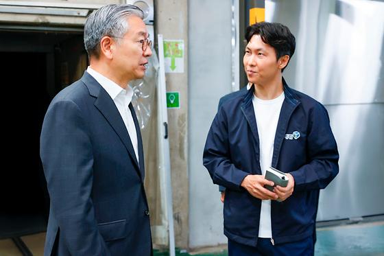 김종호 기보 이사장, 중동전쟁 피해기업 방문해 현장애로 청취 이어가